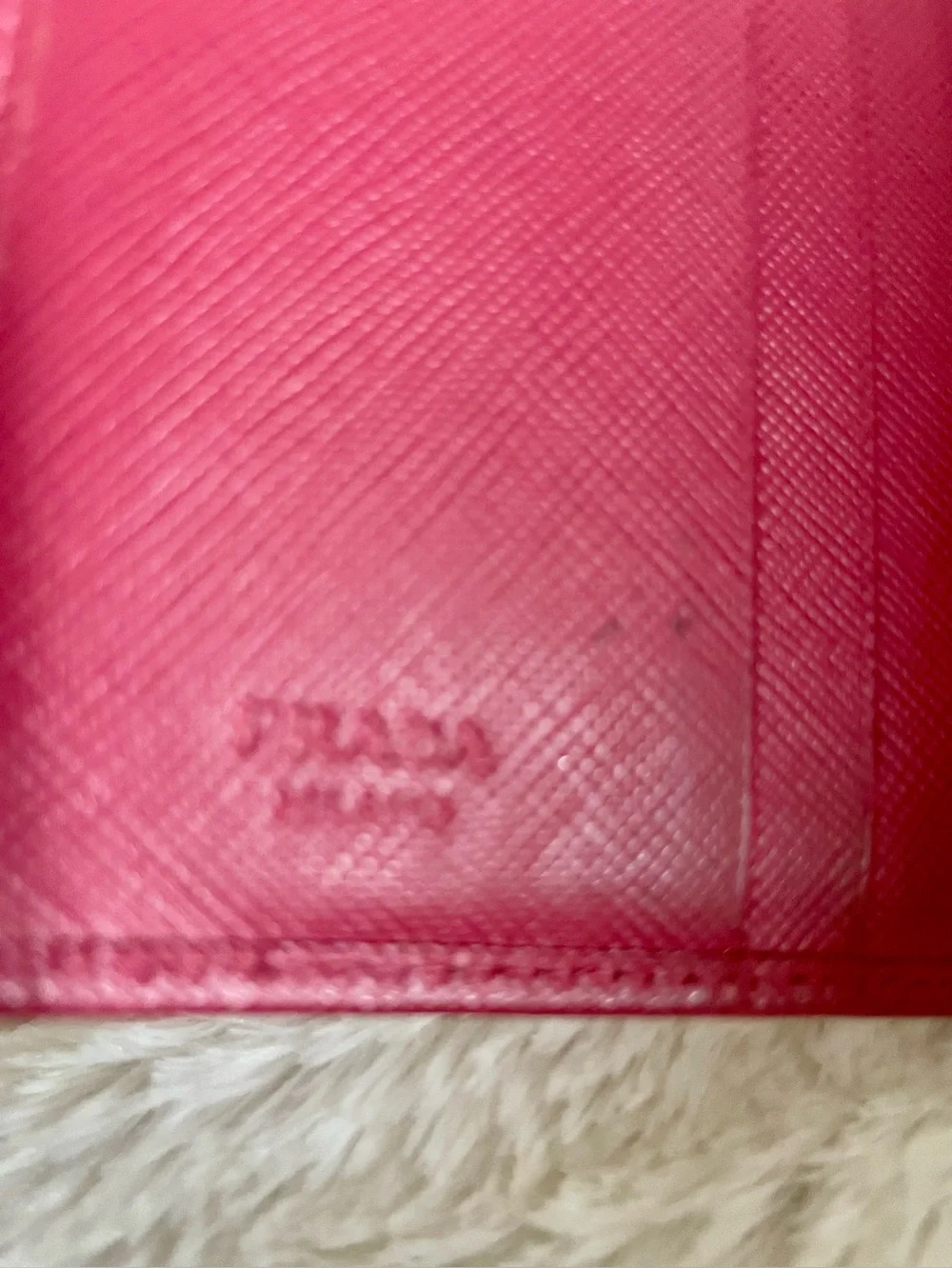 PRADA Saffiano Leather Wallet
